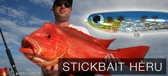 Stickbaits coulants HERU : Un must pour l’exotique !