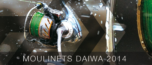 Découverte des moulinets Daiwa 2014