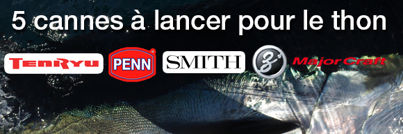 Sélection de Cannes à lancer pour la pêche au thon