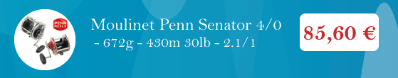 Moulinet Penn Senator  85,60