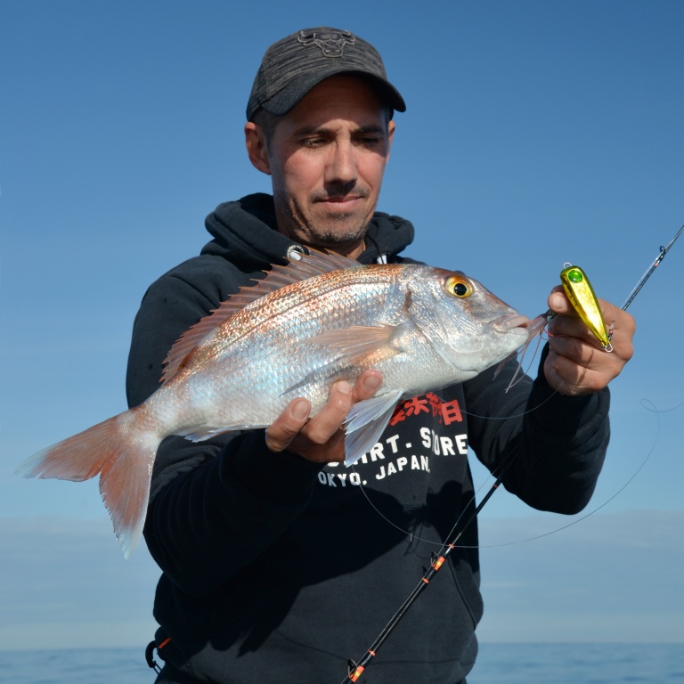 Beau pagre pris à l’inchiku avec la Slow Pitch Italcanna !