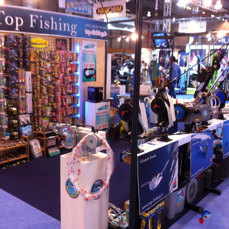 Top-Fishing au salon de la pêche à Nantes. Top-Fishing au salon de la pêche à Nantes.