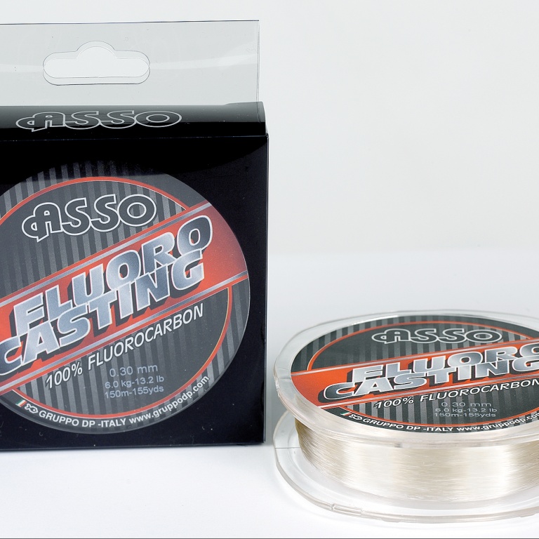 Le Fluorocasting Asso est un des rares fluorocarbones à pouvoir être utilisé en corps de ligne. Un vrai plus en pêche au broumé ! Le Fluorocasting Asso est un des rares fluorocarbones à pouvoir être utilisé en corps de ligne. Un vrai plus en pêche au broumé !