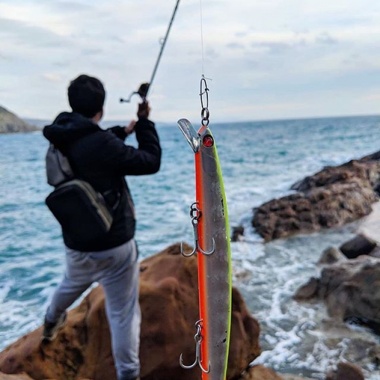 Le long minnows sont des leurres parfaits pour rechercher le barracuda !