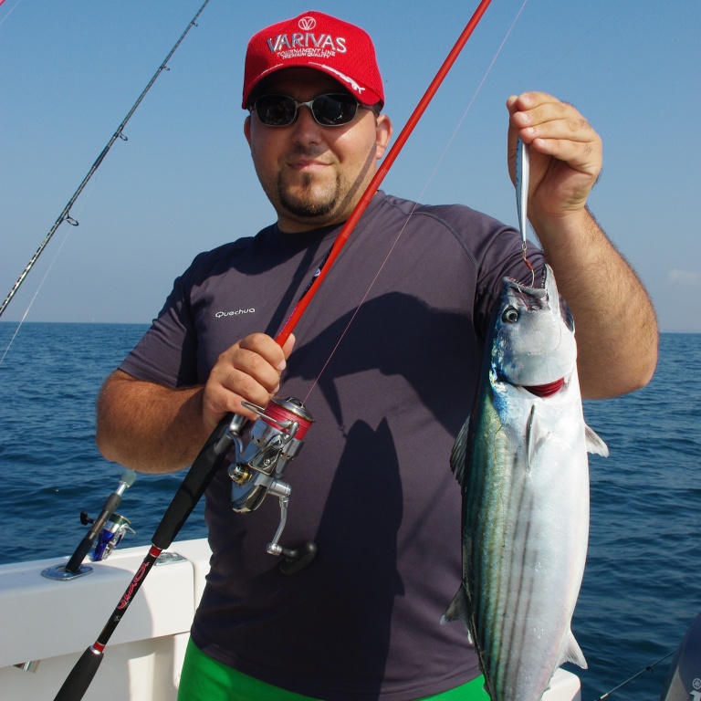 Un Press Bait Duo a permis à Cyrille de pêcher cette magnifique pélamide Un Press Bait Duo a permis à Cyrille de pêcher cette magnifique pélamide