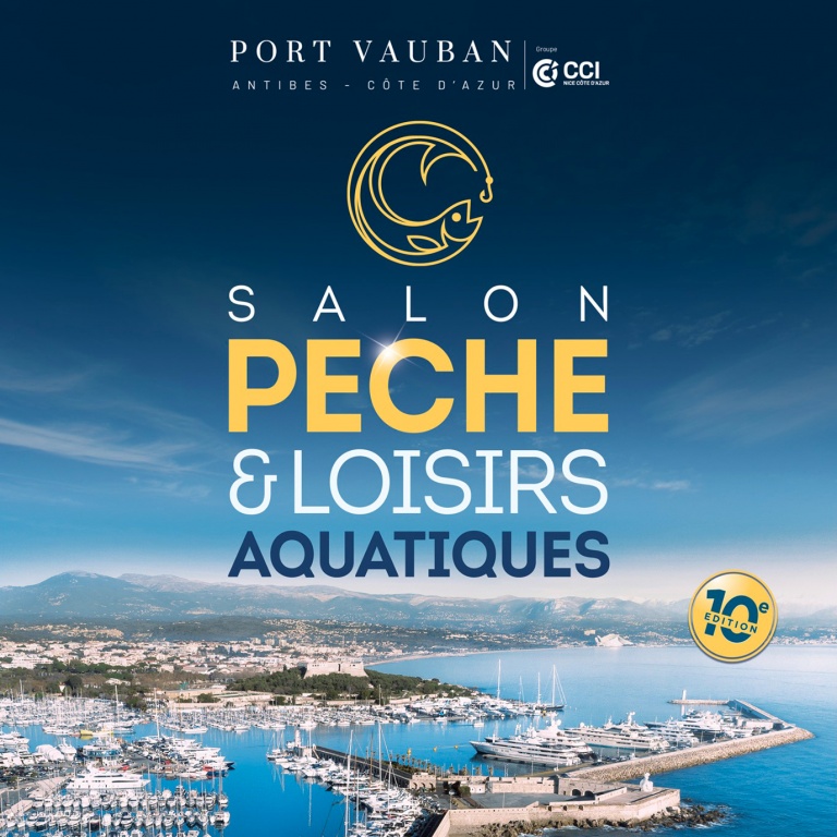 Affiche du salon de la Pêche et des Loisirs, insistait sur son décor de rêve cette année