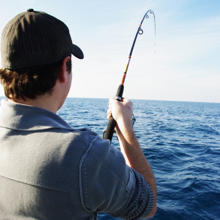 Pêche à la pierre Pêche à la pierre