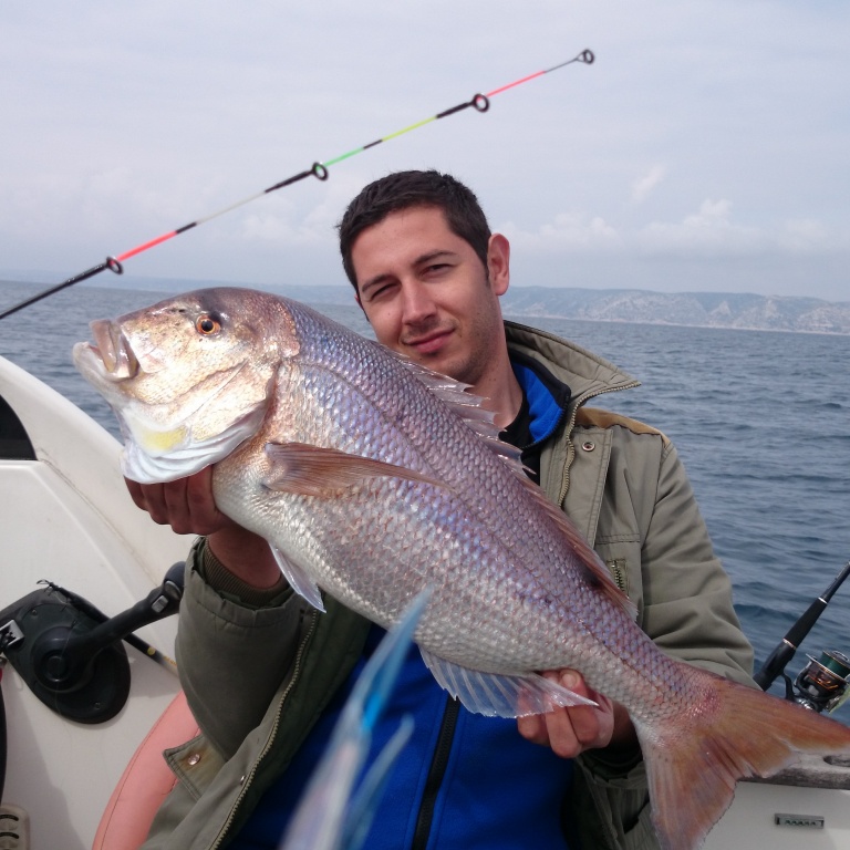 Pêche d'un denti au Fireball