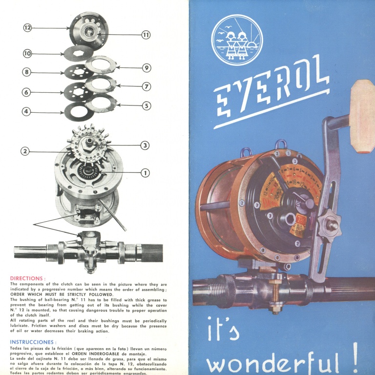 Extrait du Catalogue Everol de 1958