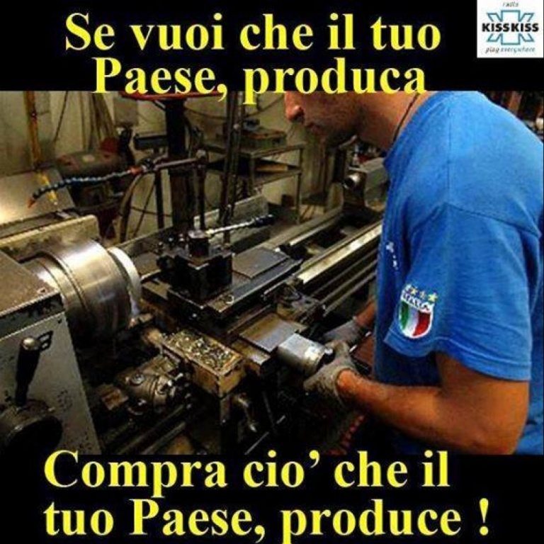 Fabrication Italcanna en Italie.