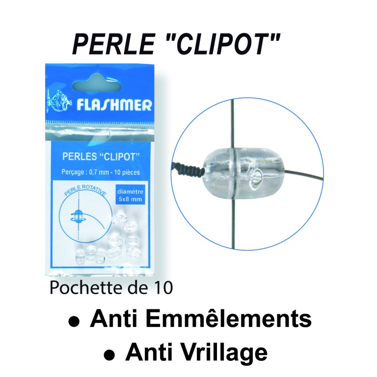 Perles clipots Fashmer Perles clipots Fashmer