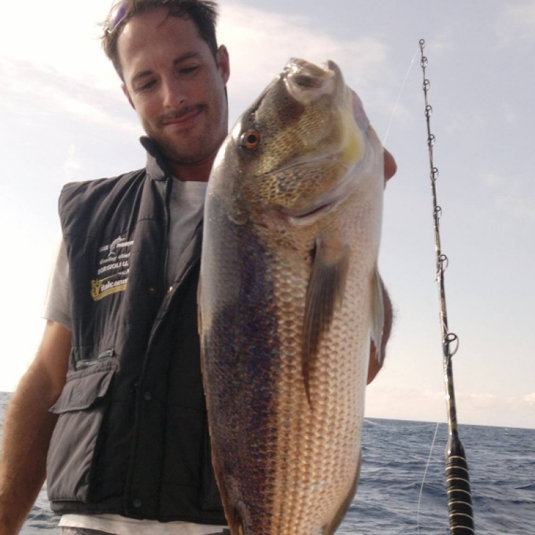 Pêche avec Umberto Borgiolo.