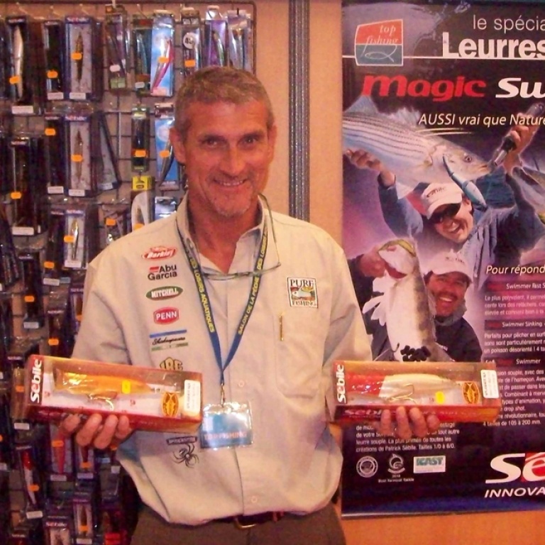 Salon Cagnes-sur-mer avec Jean-louis Pure Fishing