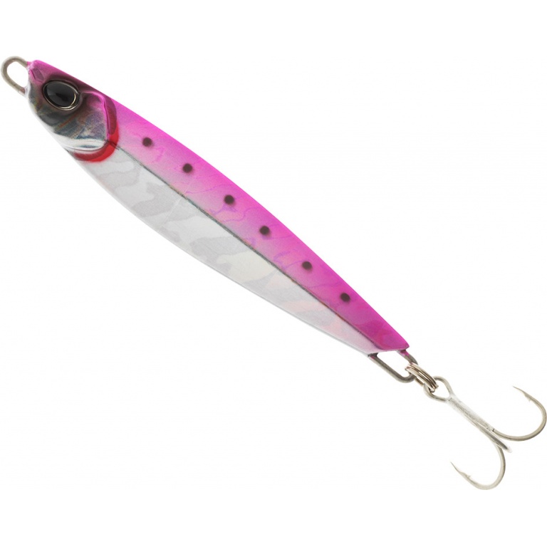 Packshot du Samuraï jig Daiwa - Couleur Pink Iwashi W-Dot Packshot du Samuraï jig Daiwa - Couleur Pink Iwashi W-Dot