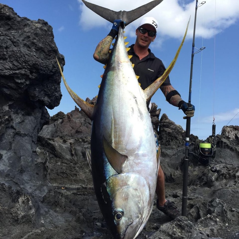 Thon de 230 lb pris du bord !