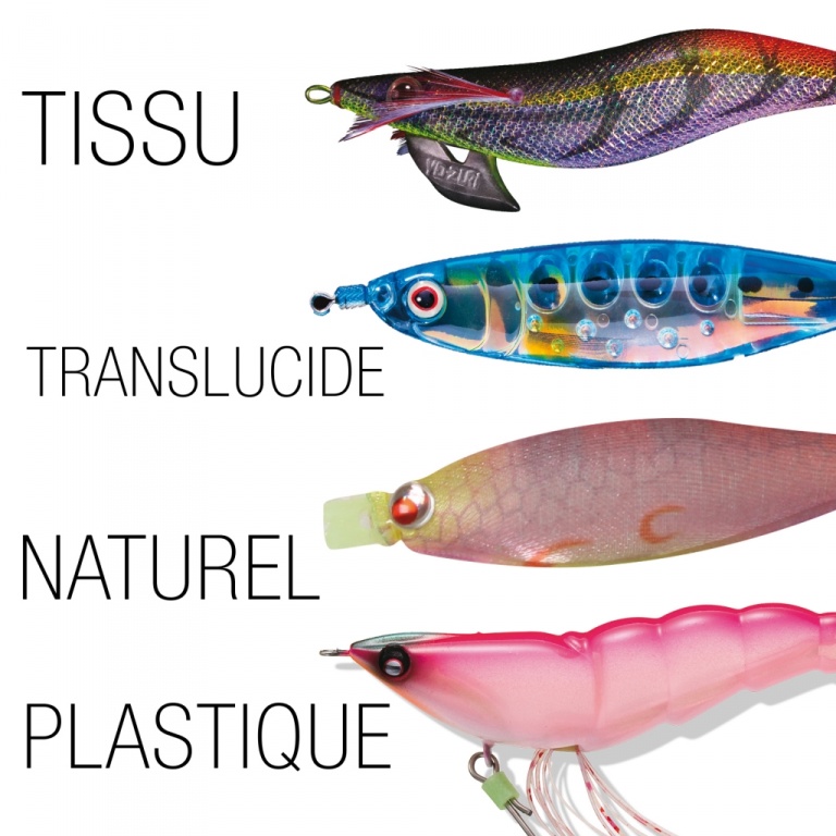 les different types de revêtements sur les turluttes 