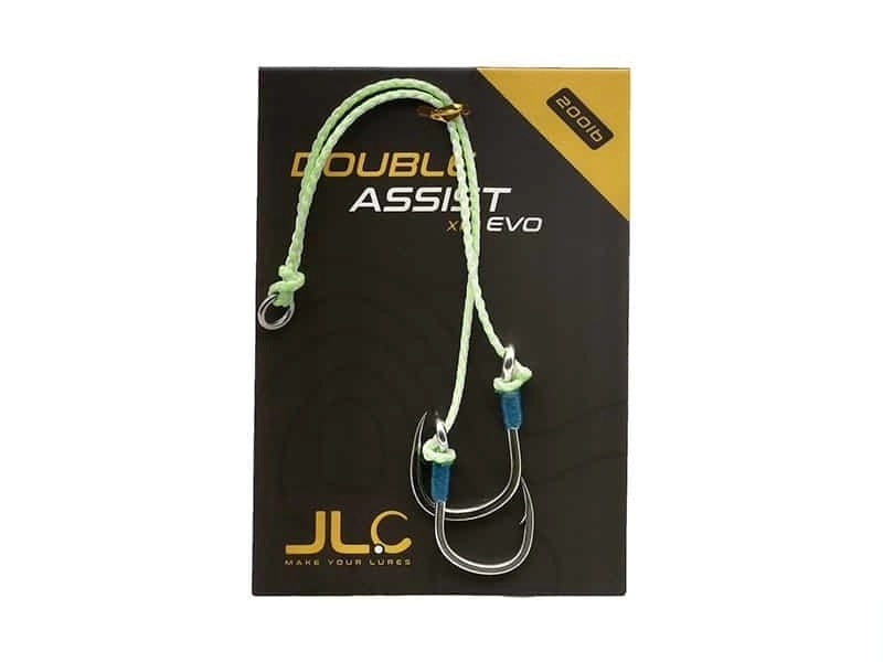 Le double assist hook BKK pour le Xipi Evo JLC  est de la tresse armée 200 lb