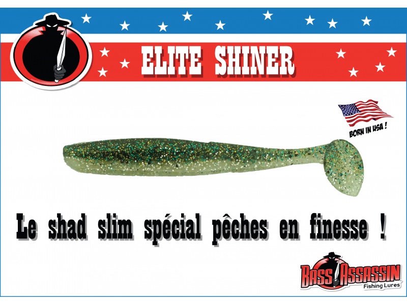 Elite Shiner Bass Assassin : le top pour les pêches en finesses ! Elite Shiner Bass Assassin : le top pour les pêches en finesses !