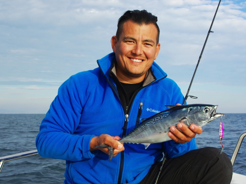 Bonitou pris par David avec un Samouraï Jig R Daiwa 20 g Bonitou pris par David avec un Samouraï Jig R Daiwa 20 g