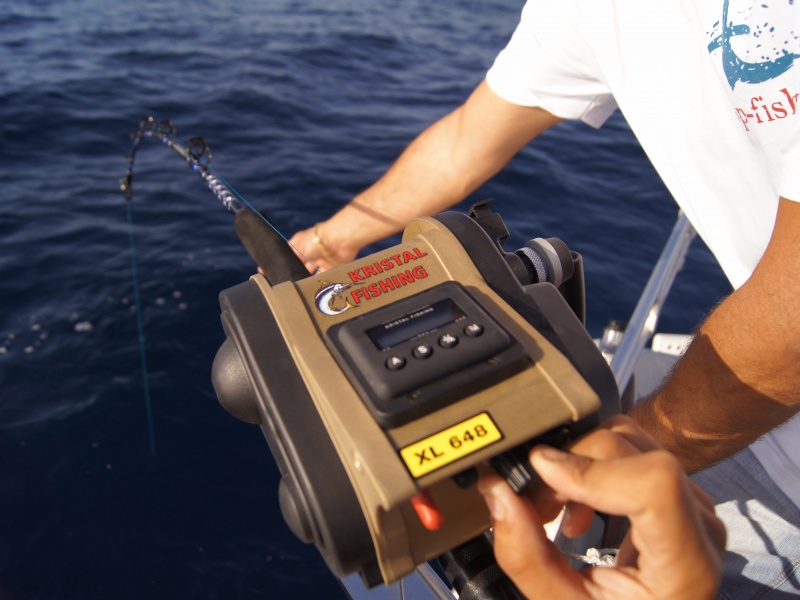 XL 648 Digital Kristal Fishing en action de pêche XL 648 Digital Kristal Fishing en action de pêche