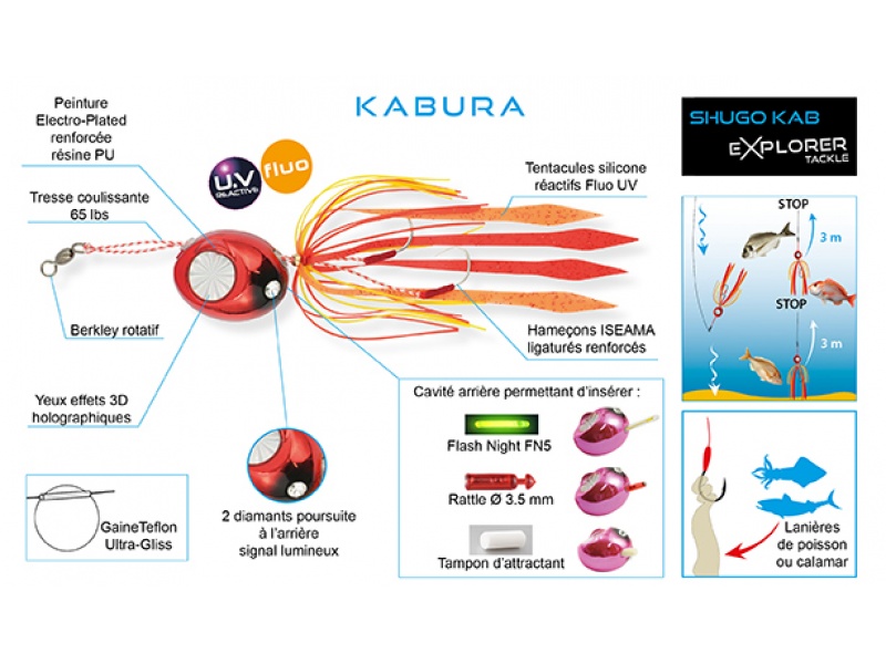 Kabura Shugo Kab Explorer Tackle