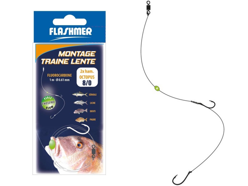Montage traine lente Flashmer Montage traine lente Flashmer