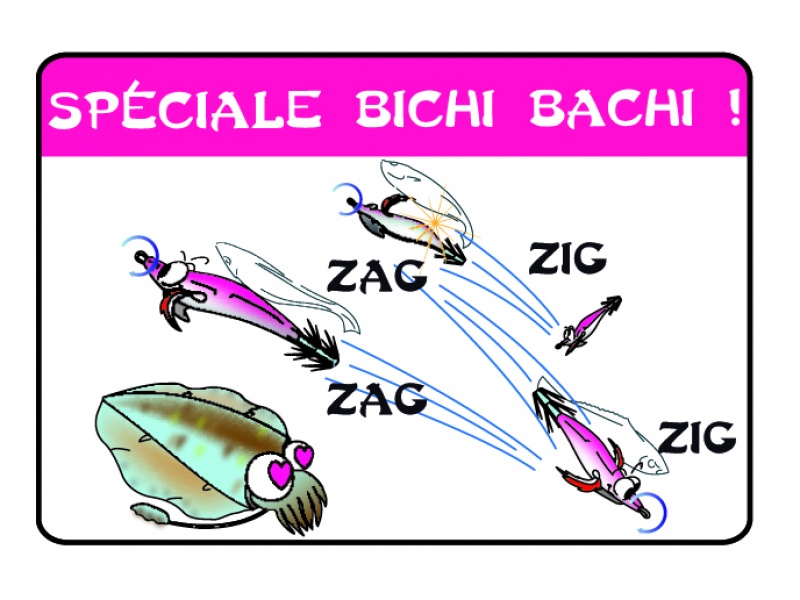 L’Aurie Q-RS Yo-Zuri se manie par jerks avec la technique du bichi bachi L’Aurie Q-RS Yo-Zuri se manie par jerks avec la technique du bichi bachi