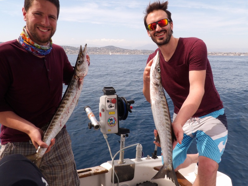 La technique du downrigger est hyper efficace sur les barracudas !