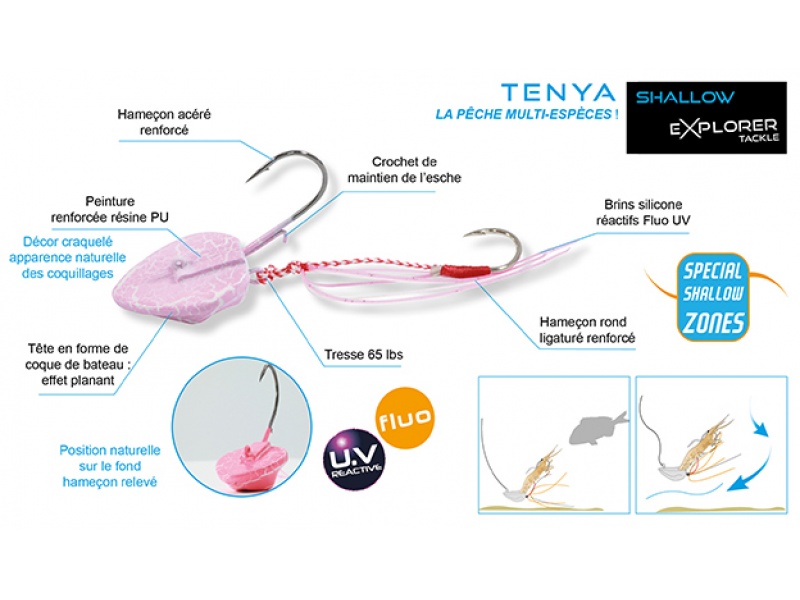Tenya Shallow Explorer Tackle Tenya Shallow Explorer Tackle
