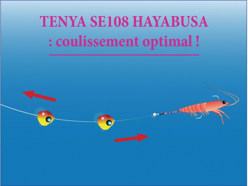 Le Tenya SE108 Hayabusa offre l’avantage d’être coulissant Le Tenya SE108 Hayabusa offre l’avantage d’être coulissant
