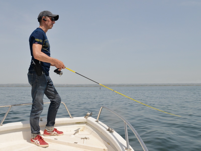 En absence de postes marqués, la pêche en power fishing permet de peigner de vastes zones rapidement !