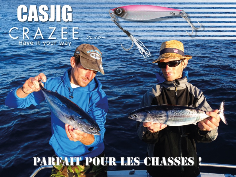 Le Casjig Crazee est hyper dense mais pourtant très réactif ! Le Casjig Crazee est hyper dense mais pourtant très réactif !
