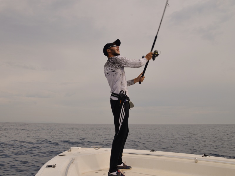 Un jig minnow se lance à de très grandes distances sans efforts ! Un jig minnow se lance à de très grandes distances sans efforts !