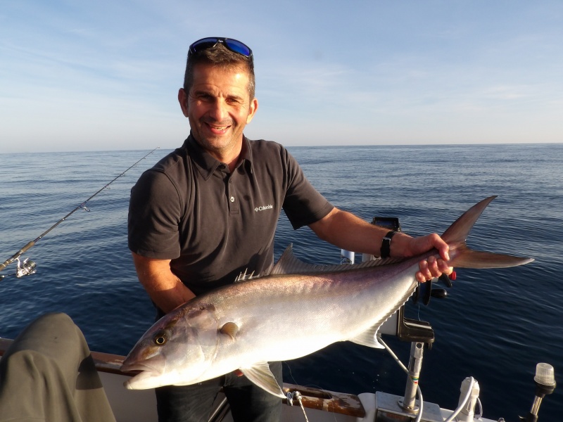 Un des stagiaires de Fabien Harbers avec une superbe sériole ! Un des stagiaires de Fabien Harbers avec une superbe sériole !