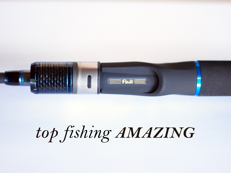 Canne Top Fishing Amazing, un porte-moulinet Fuji Canne Top Fishing Amazing, un porte-moulinet Fuji