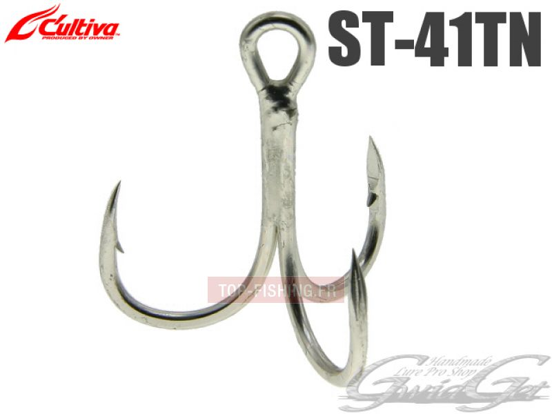 Le ST-41TN Owner est une référence en matière de triple. Ce type d’armement pour vos jigs sera réservé aux pêches sur chasses de petits pélagiques.
