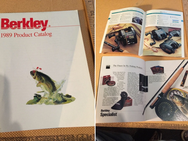Catalogue Berkley en 1989
