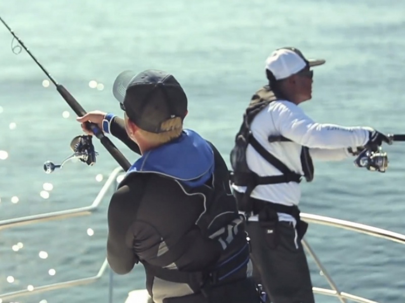 Daiwa Saltiga Expedition en pêche extreme. Daiwa Saltiga Expedition en pêche extreme.