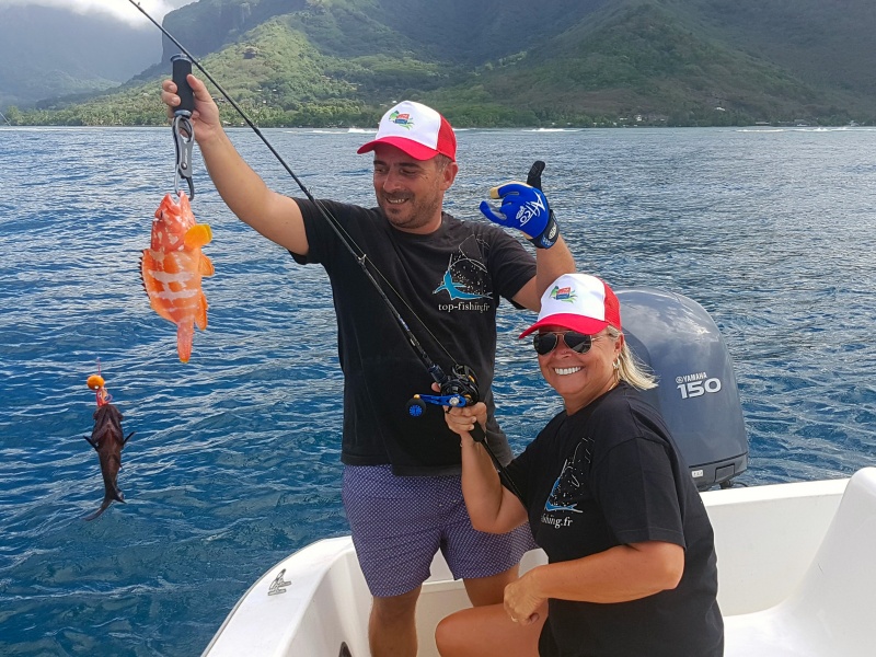 Doublé au Tai Rubber sur la côte Tahitienne