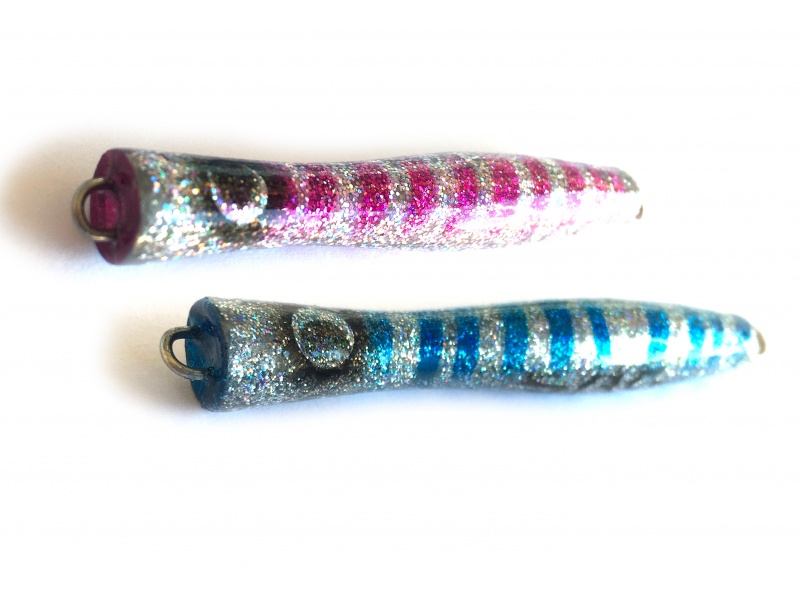 Casting Jig SAG Fuite, couleurs zébrées et pailletées