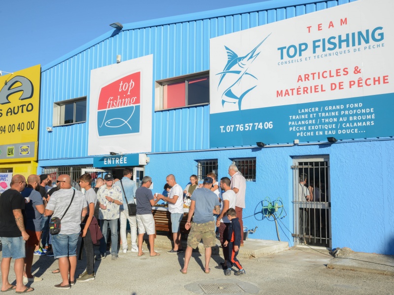 Inauguration du Magasin Top Fishing Var, le 2 septembre 2017 Inauguration du Magasin Top Fishing Var, le 2 septembre 2017