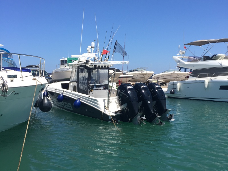 Un bateau très bien motorisé, ça mérite une petite journée de traîne ?