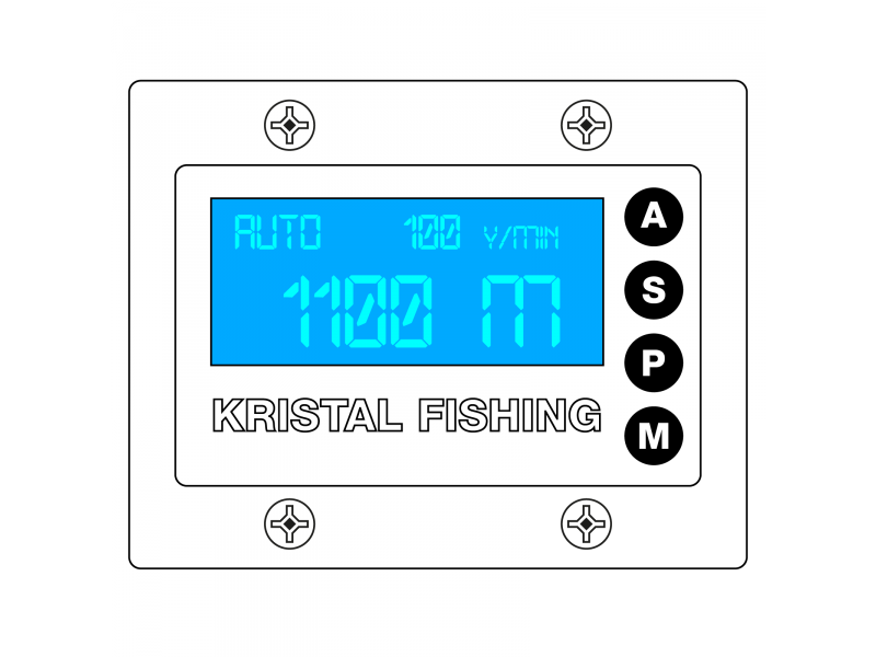 Ecran Super Digital Kristal Fishing