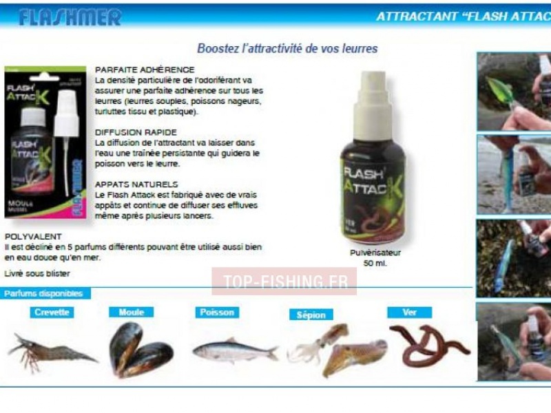 L attractant flashmer flash attack est hyper puissant ! L attractant flashmer flash attack est hyper puissant !