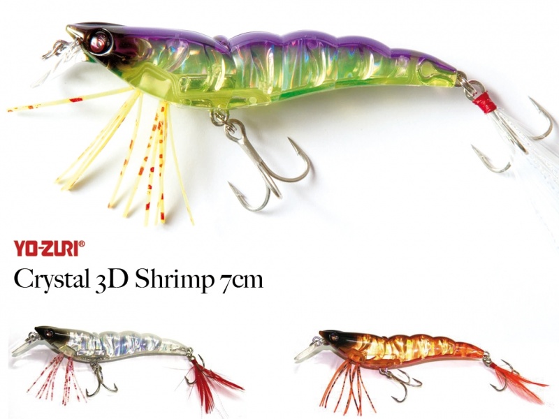 Leurre Crystal Shrimp Leurre Crystal Shrimp