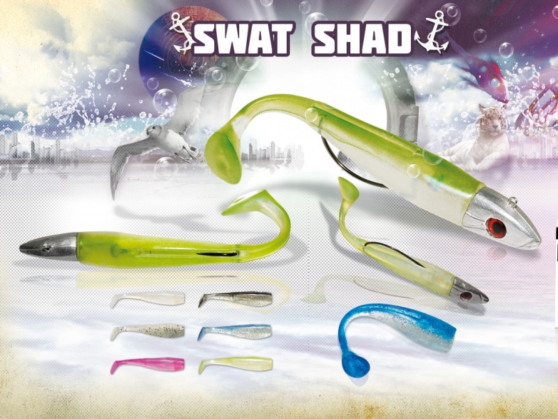 Leurre Souple Swat Shad Leurre Souple Swat Shad