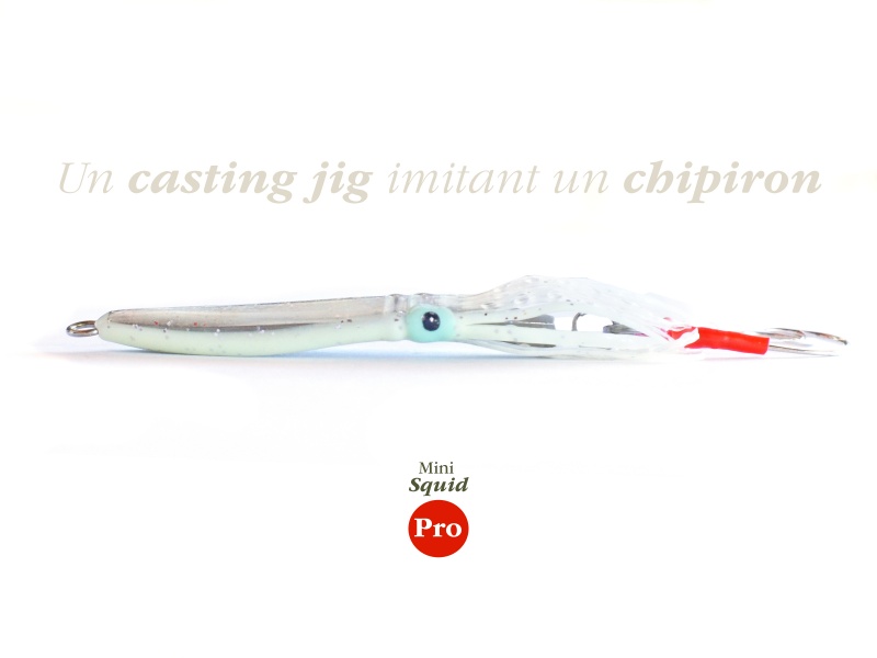 Un Casting Jig imitant un chipiron ? Voici le Mini Squid Pro Un Casting Jig imitant un chipiron ? Voici le Mini Squid Pro