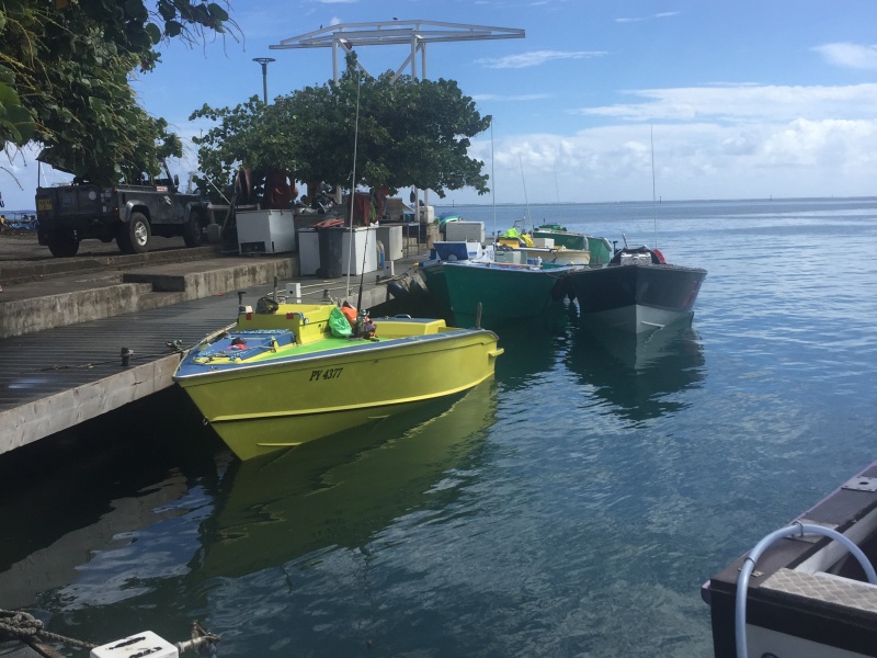 La plupart des pêches côtières se pratiquent sur une embarcation typique, le poti marara