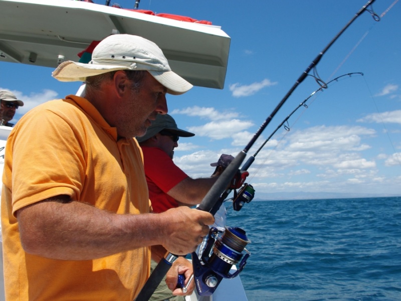 Pêche exotique avec Baudrier