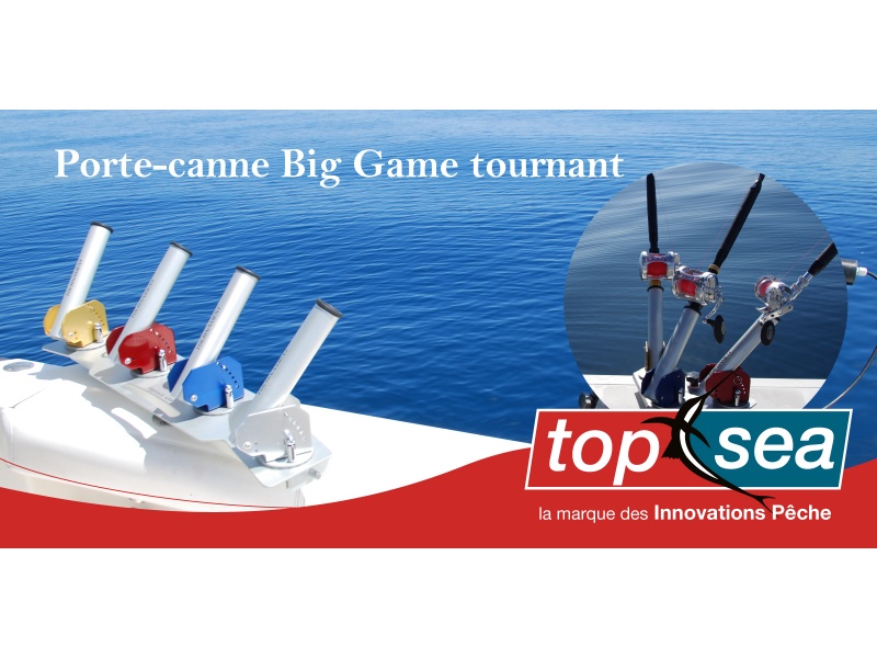 Porte-canne Top Game tournant et réglable (Porte-canne pour Broumé - Top  Game)